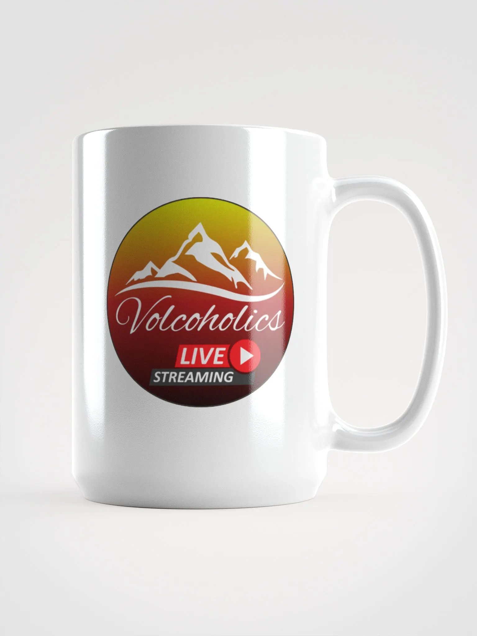 Icelandic Flag Map White Glossy Mug product image (2)