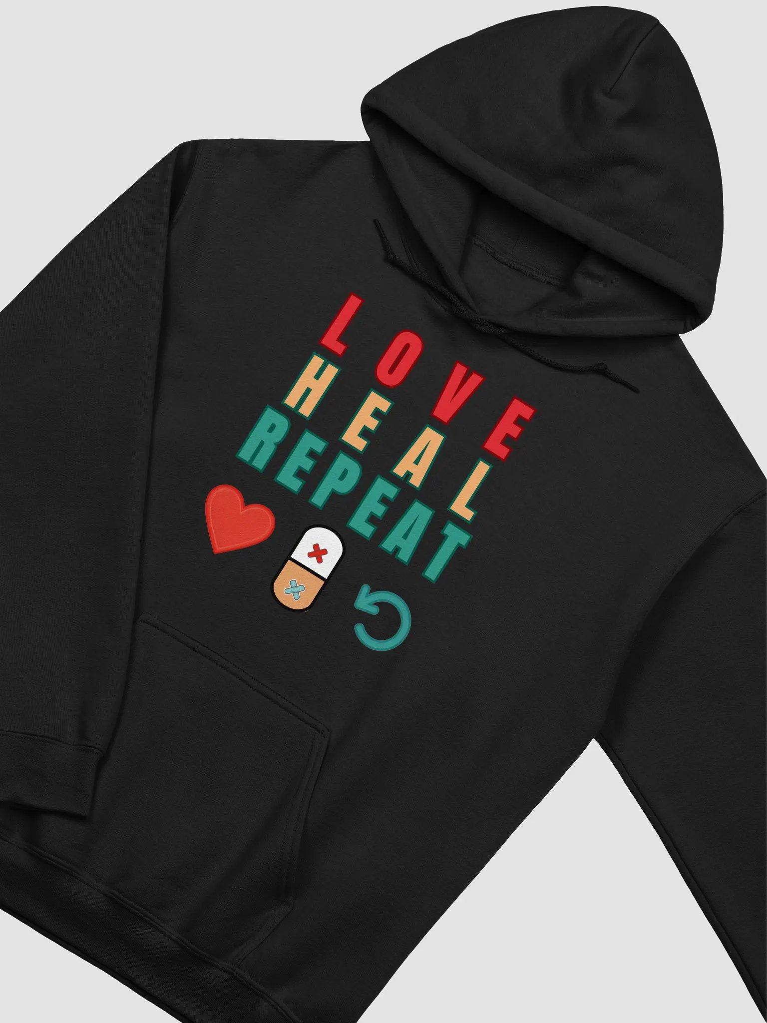 Love ,Heal, Repeat Hoodie product image (13)