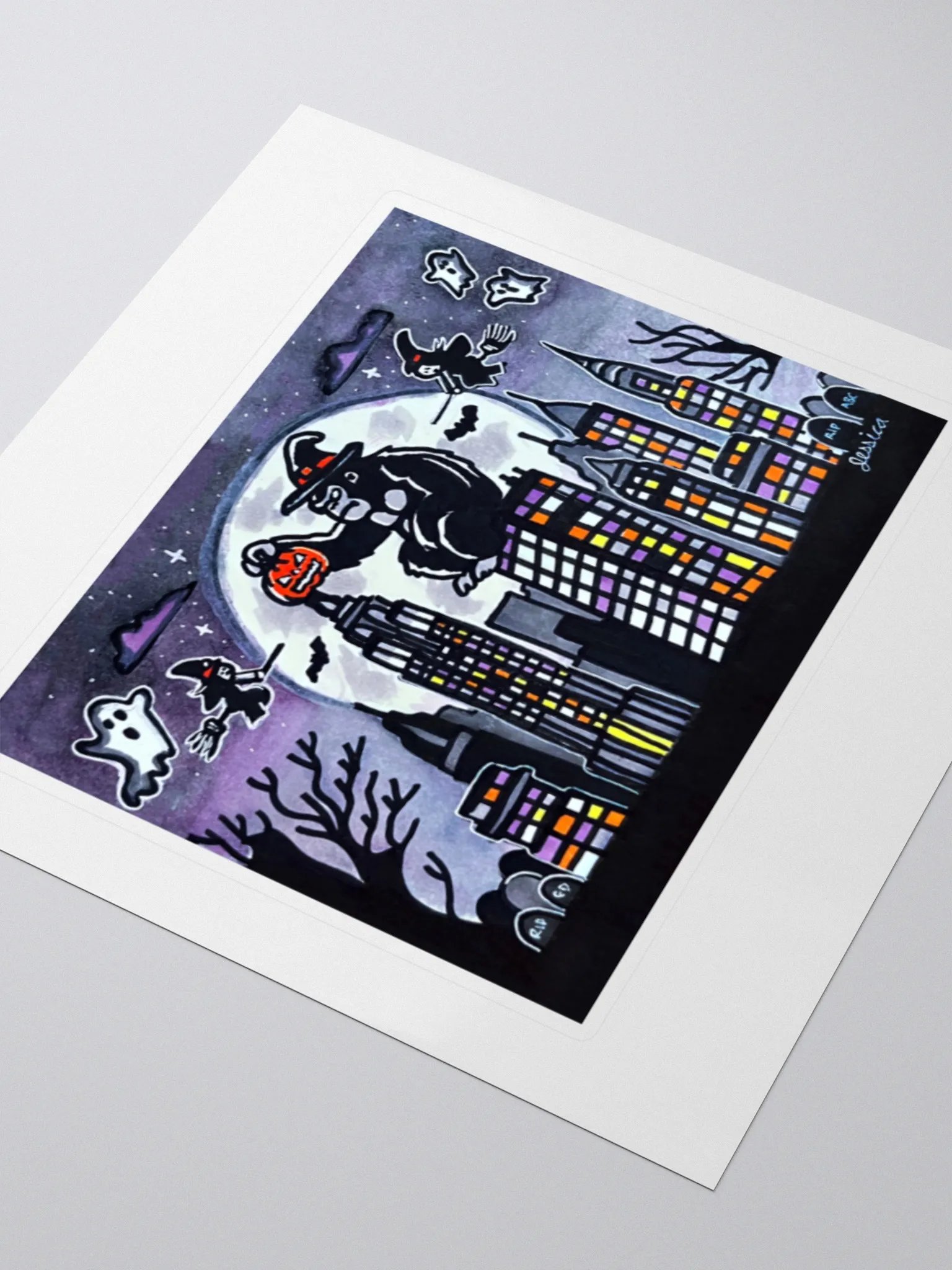Skyline Mischief Sticker product image (3)