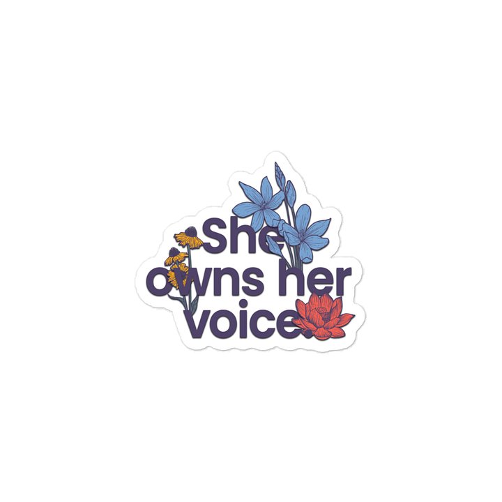She Owns Vinyl Decal product image (2)