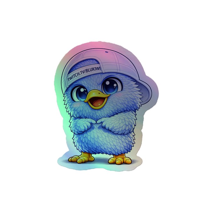 Kiiwi Chibi Holo Sticker product image (2)
