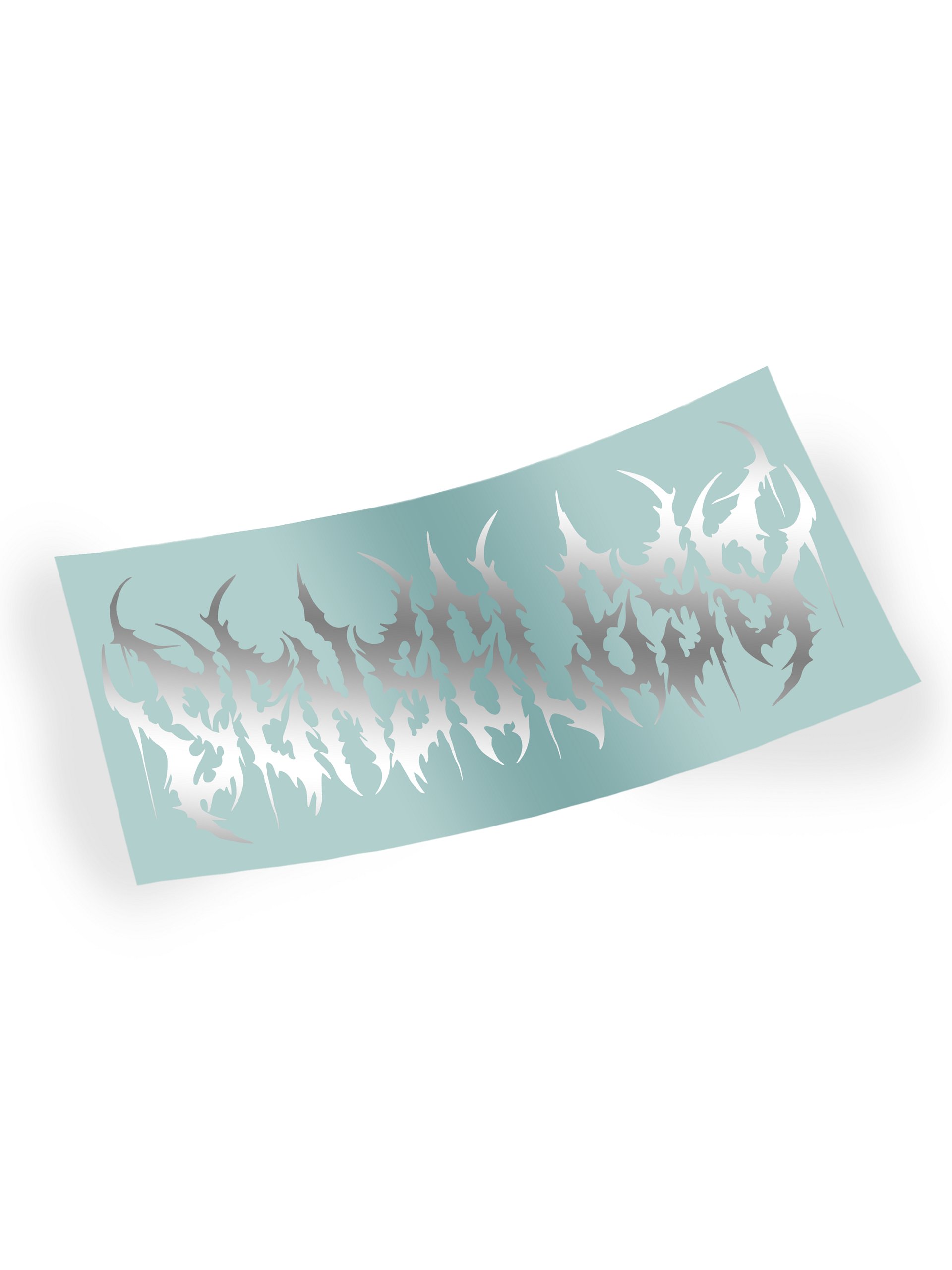Metal Logo Mini Vinyl Sticker product image (4)