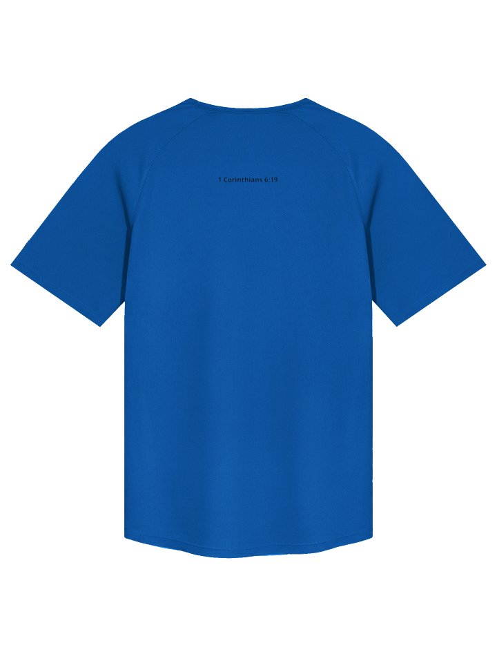 His House Mens Performance Crew Collar T-Shirt -Black Logo product image (6)