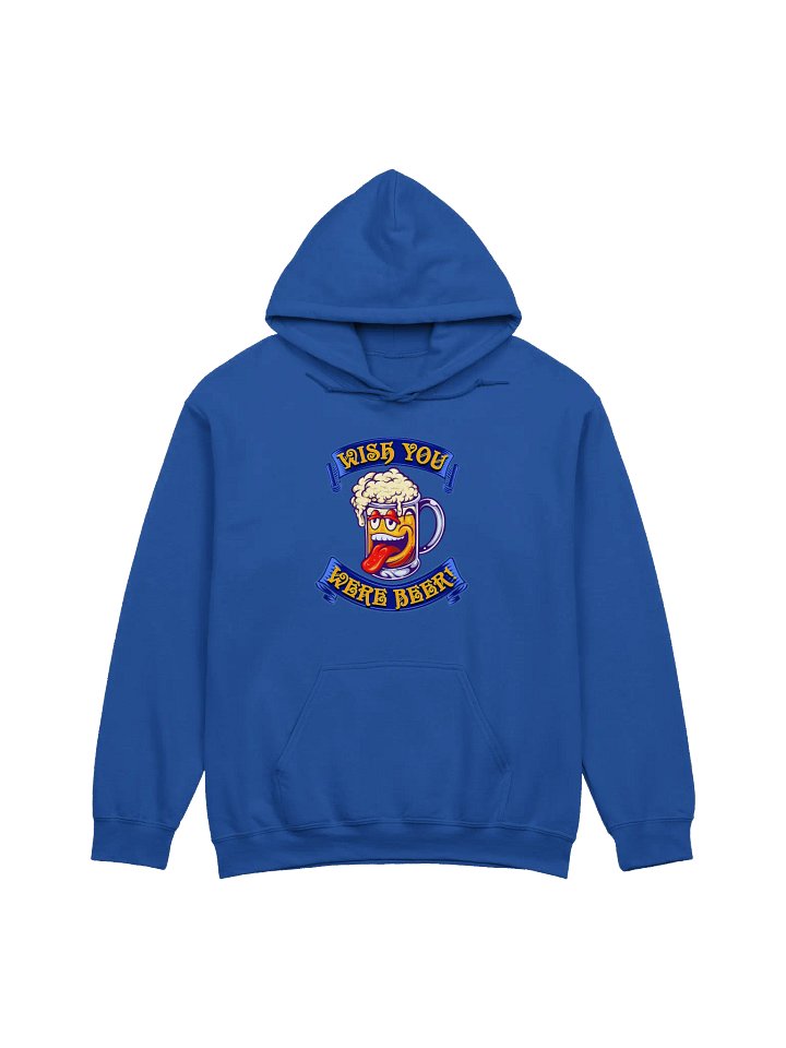 WISH YOU WERE BEER HOODIE product image (1)