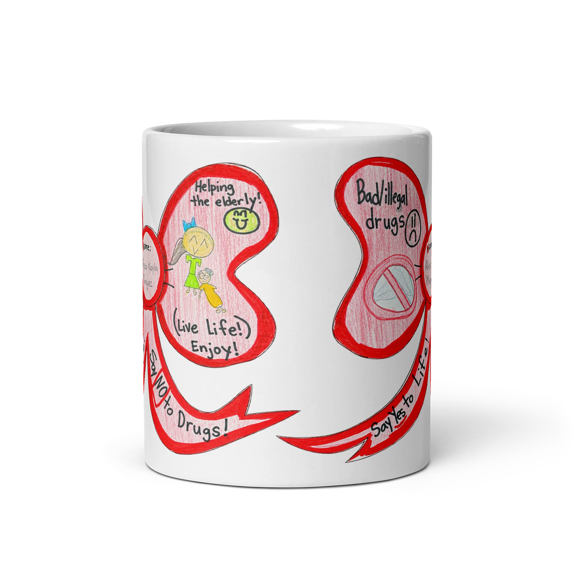 AK’s Ribbon of Kindness & Good Choices - Mug product image (3)