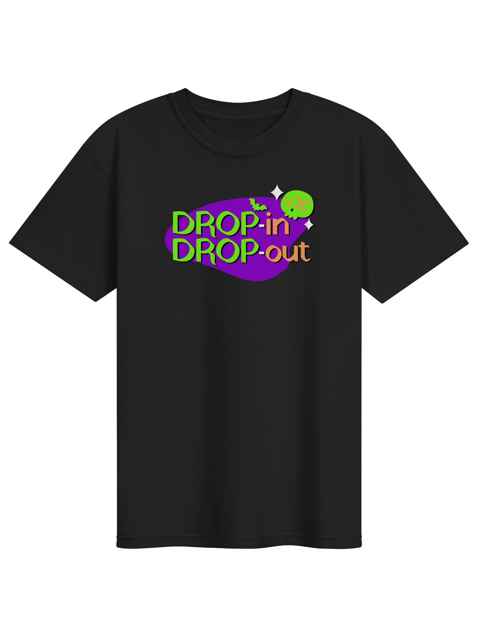 Cute Skull Logo Shirt - Black product image (1)
