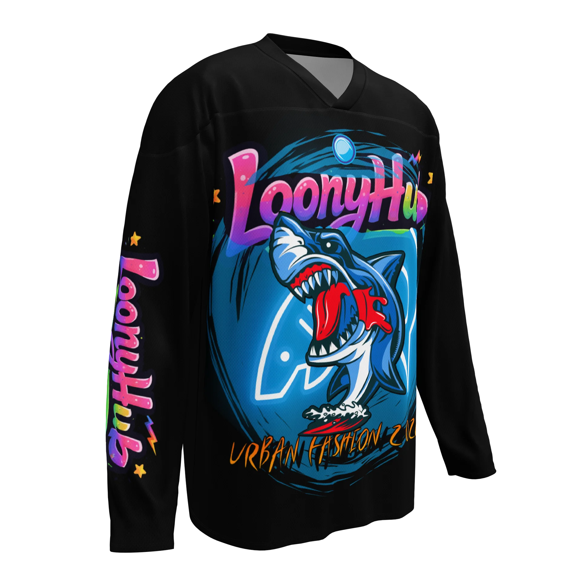 LIMITED EDITION - CNX Core All-over print Unisex Long Sleeve Tee — LoonyHub 001 product image (3)