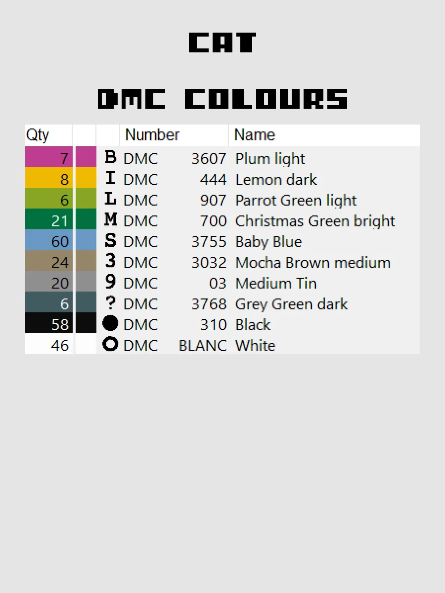 Cat Pixel Art product image (4)