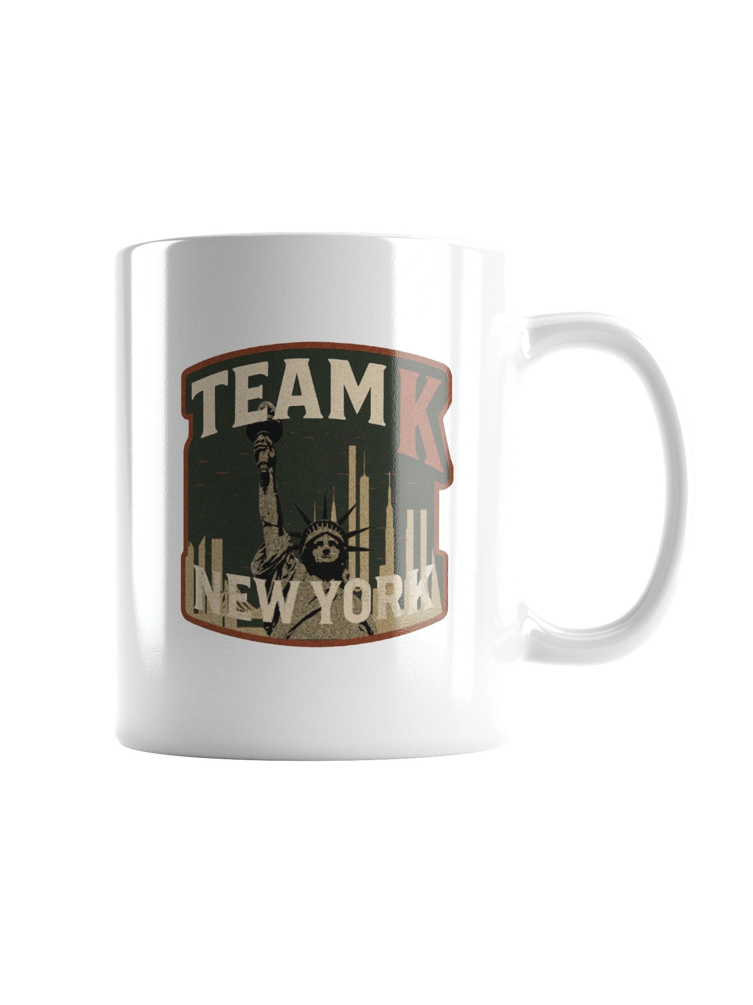 Team K New York White Mug product image (2)