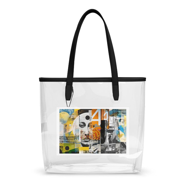 Urban Collage Clear Tote Bag product image (2)