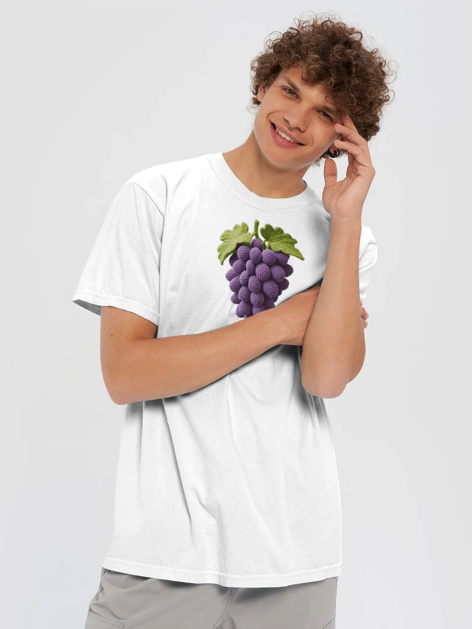 CozyAvocado Garment-Dyed Heavyweight T-Shirt Grape Slice #7 product image (5)