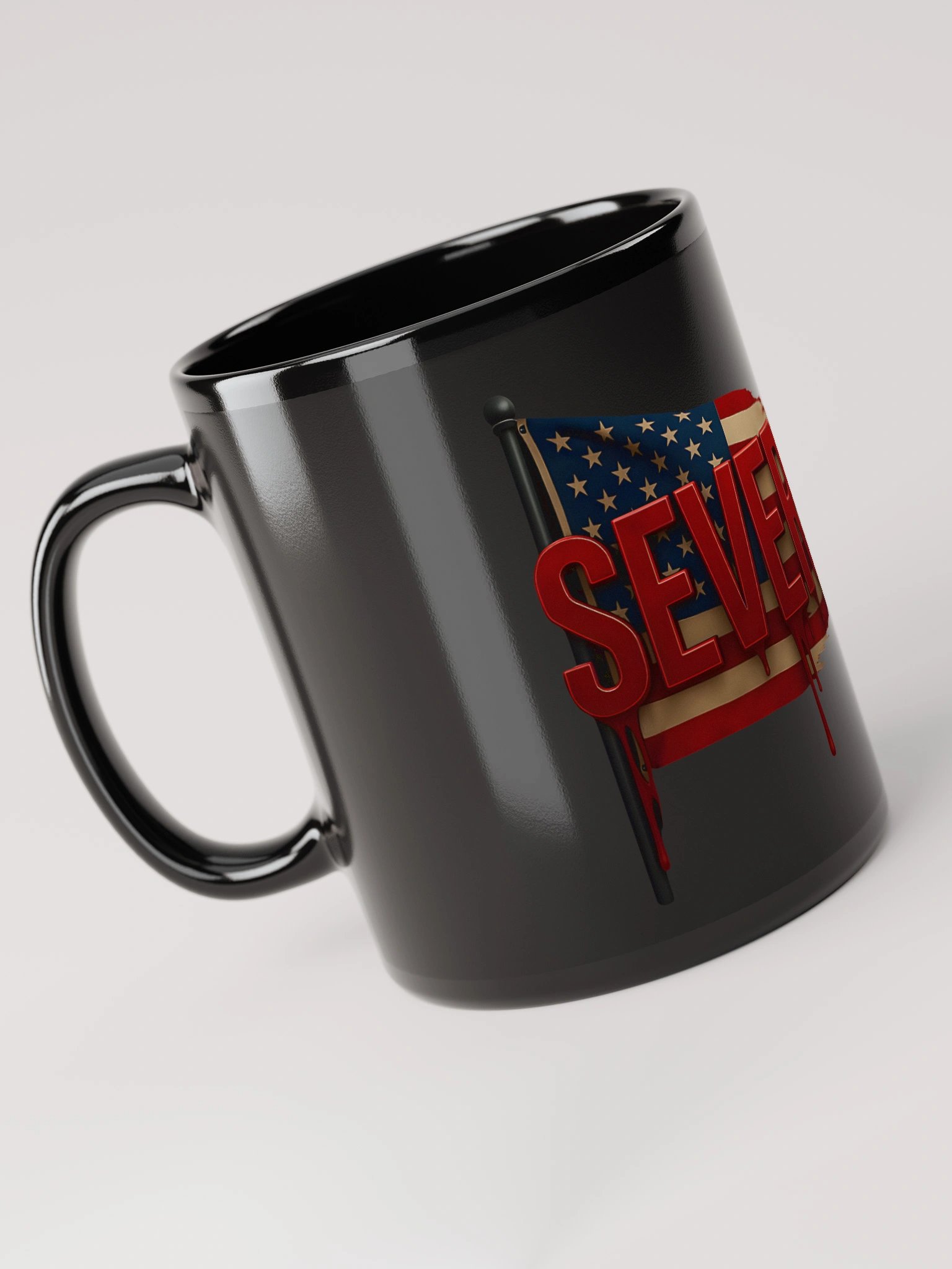 Severance Black Glossy Mug product image (5)
