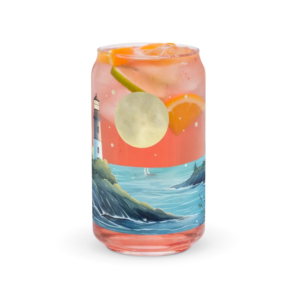 Celestial Mouse Stargazing Bliss Glass Can | 16 oz Magical Night Sky Drinkware product image (7)