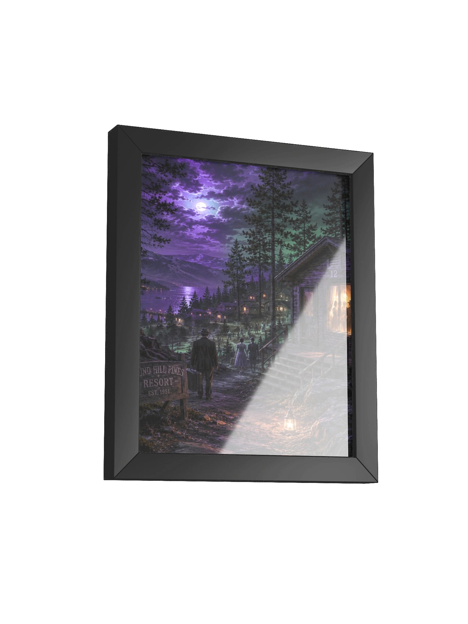 GUESTS THAT NEVER CHECKED OUT FRAMED PRINT product image (2)