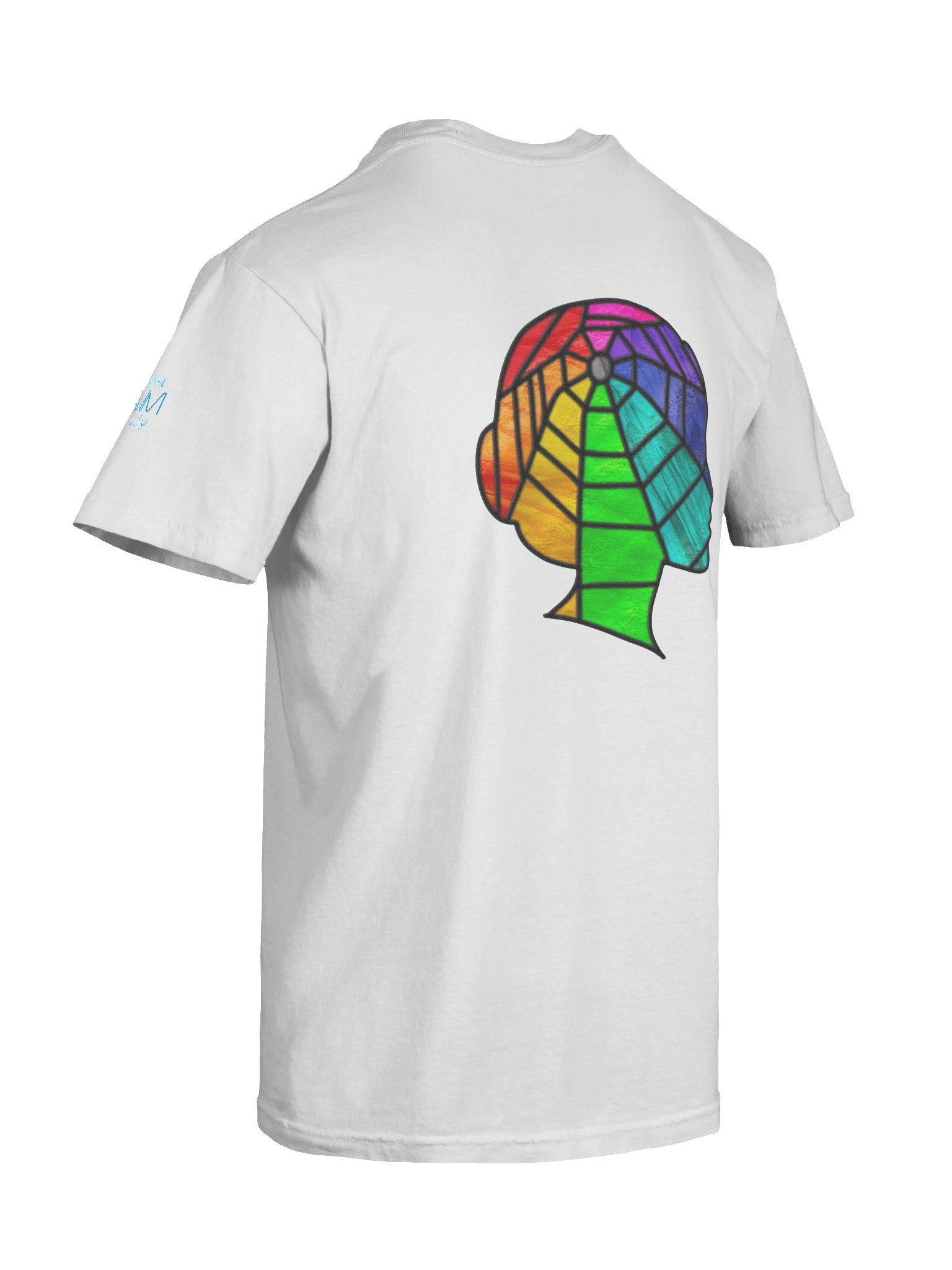 AM 1 - AM Stained Glass Logo "Lady Head" product image (10)