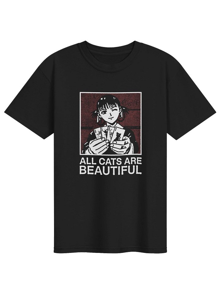 LOVE CATS ! T-shirt. black vers. product image (1)