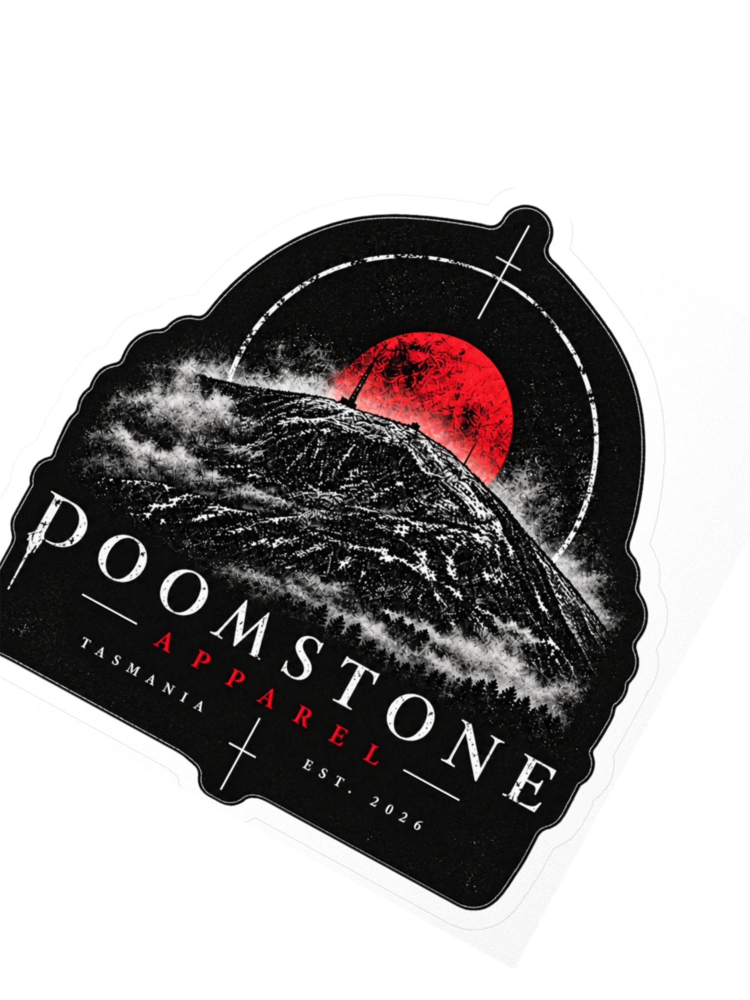 Doomstone Apparel Mountain Sticker product image (2)