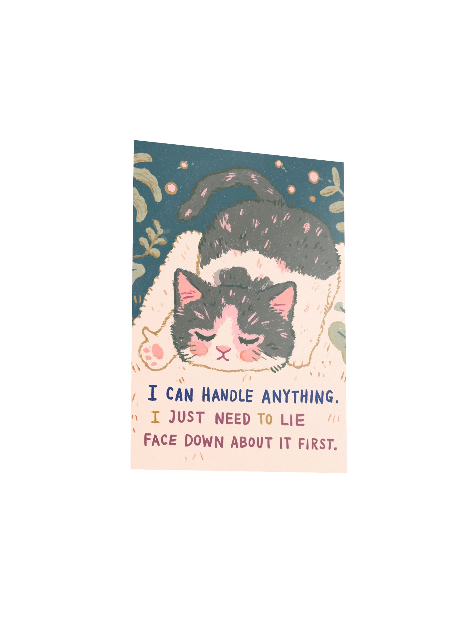 I Can Handle Anything Cat Poster product image (24)