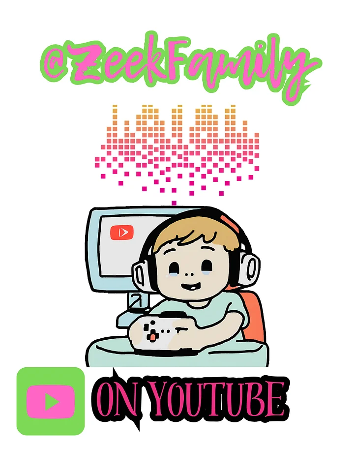 ZeekFamily,kids Gaming Edition, Girl Design product image (1)