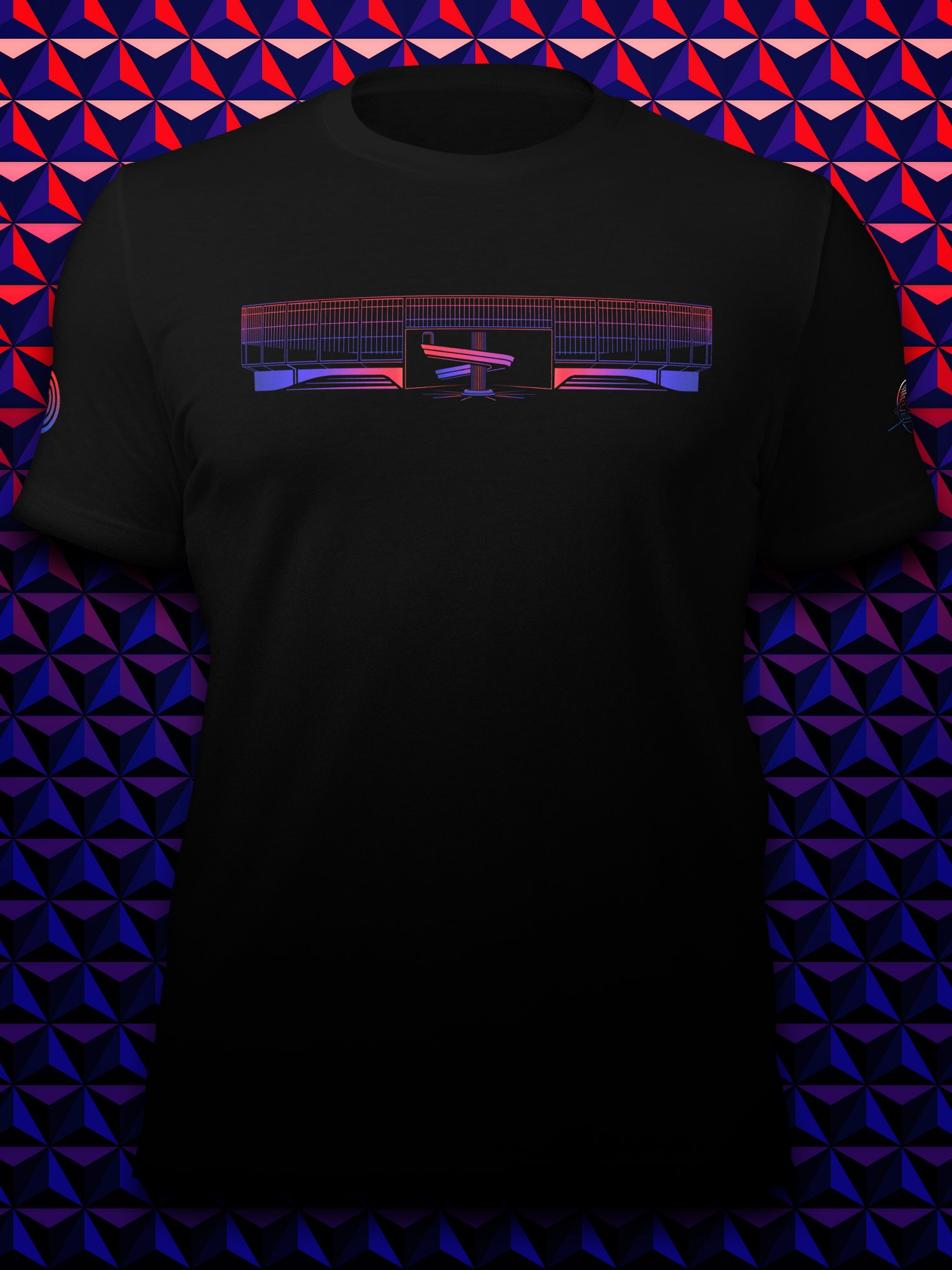 MOTION Line Art Unisex T-Shirt product image (1)