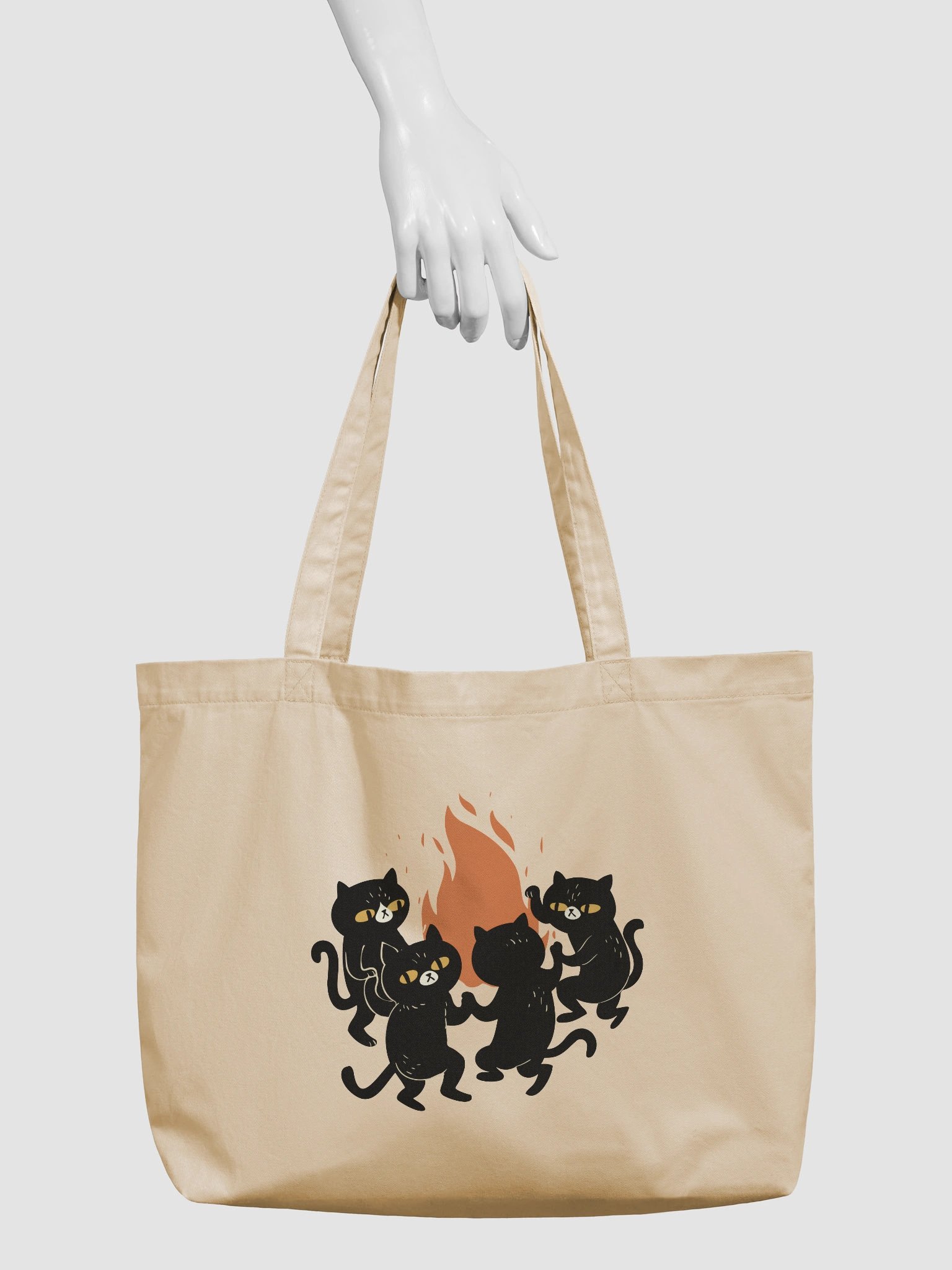 Purranormal Cativity Dual Sided Eco Tote (Go Away Set) product image (3)