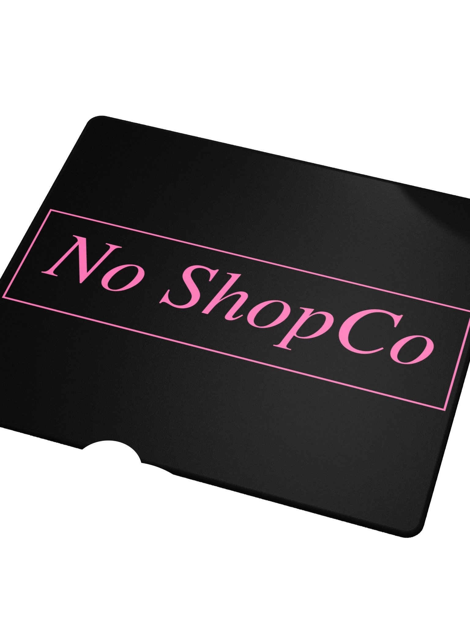 No ShopCo Gaming Mouse Pad - Pink on Black product image (3)