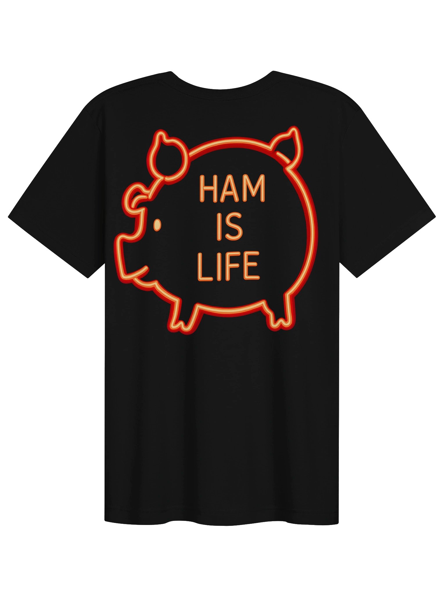 Ham Is Life Neon Pig Tee product image (10)
