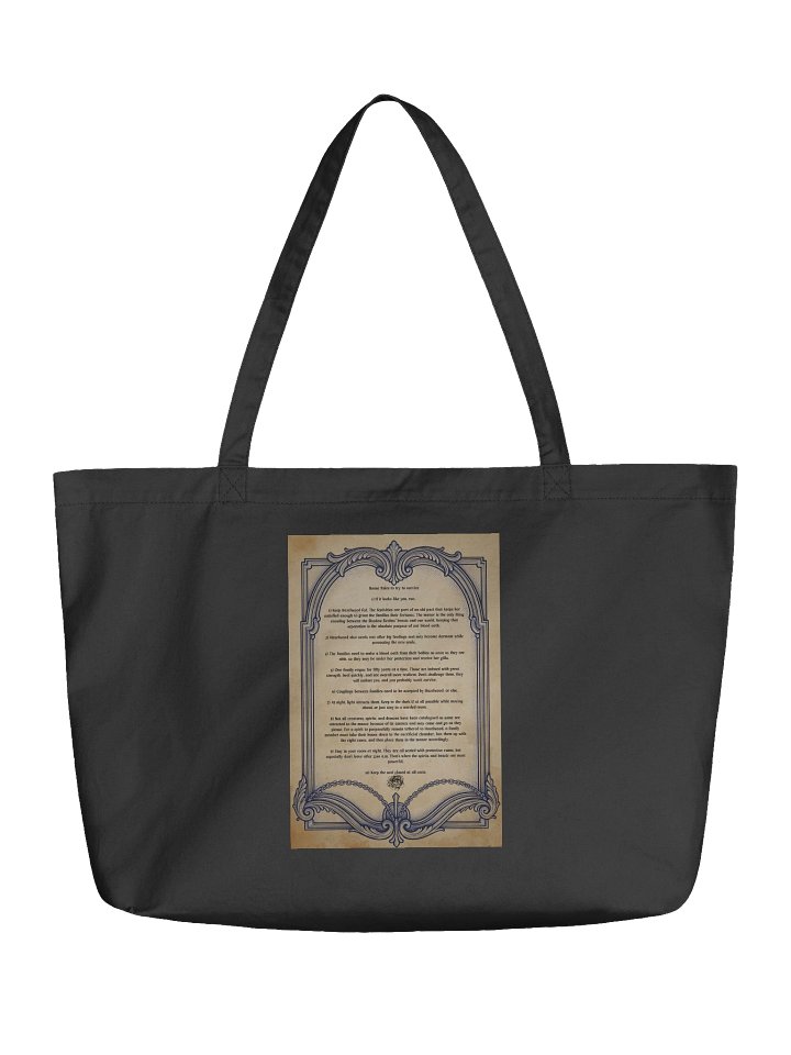 House Rules Tote Bag product image (1)