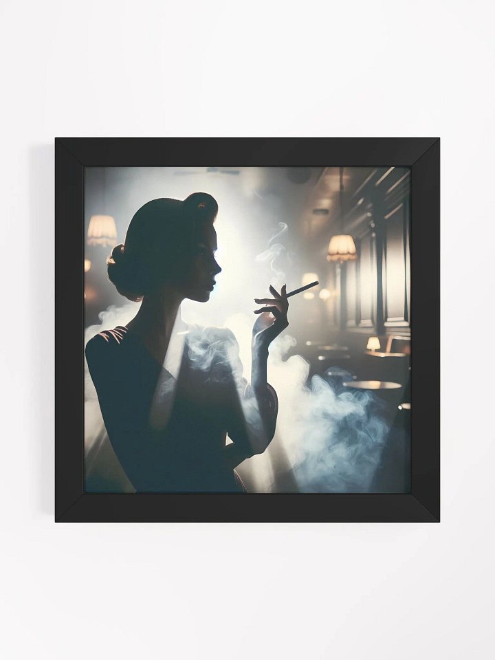Noir Wall Art - Smoking in The Club product image (1)