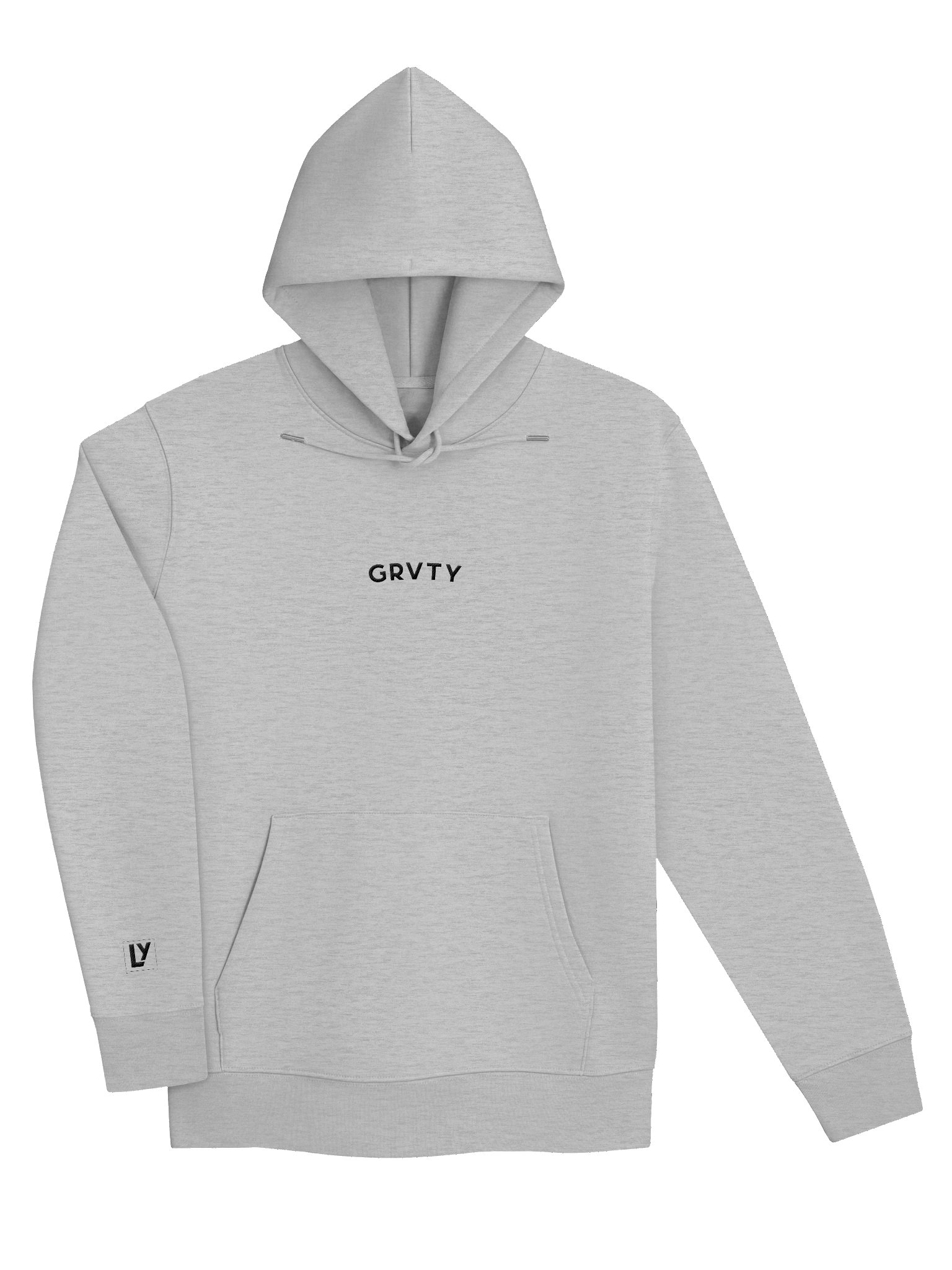 [Standard Issue] Hoodie - Heather Grey / Black product image (3)
