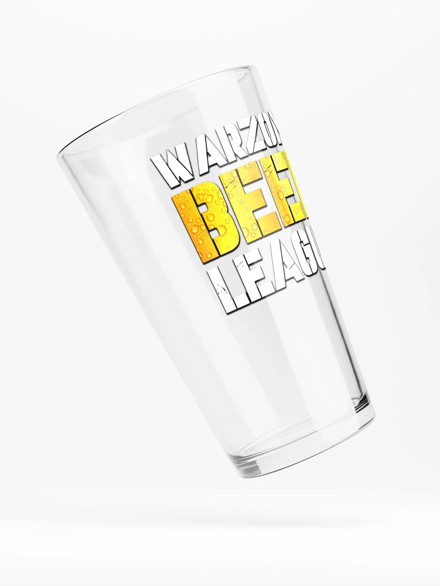 Warzone Beer League Pint Glass product image (4)
