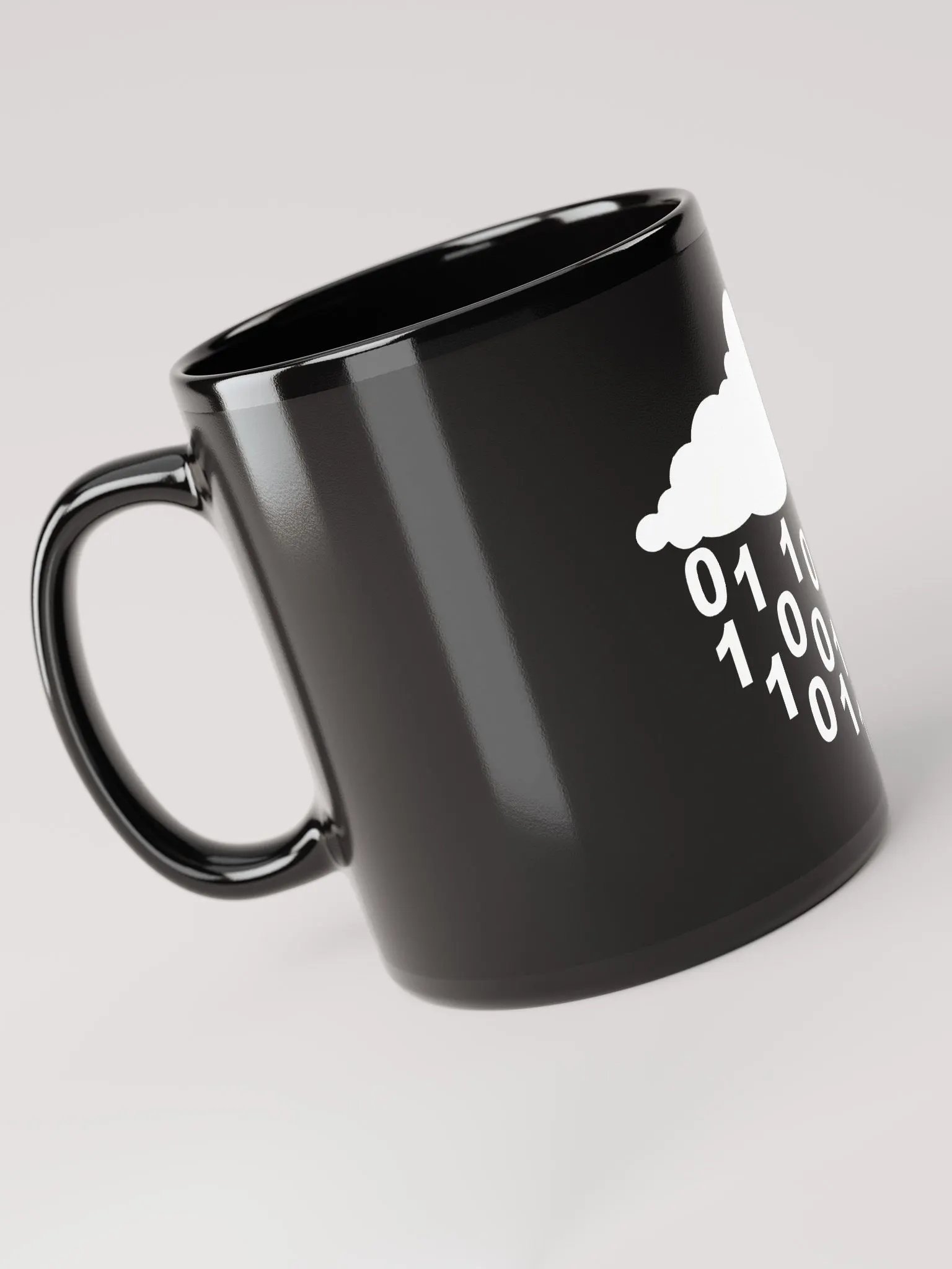 Binary Cloud - Digital Rain Mug product image (5)