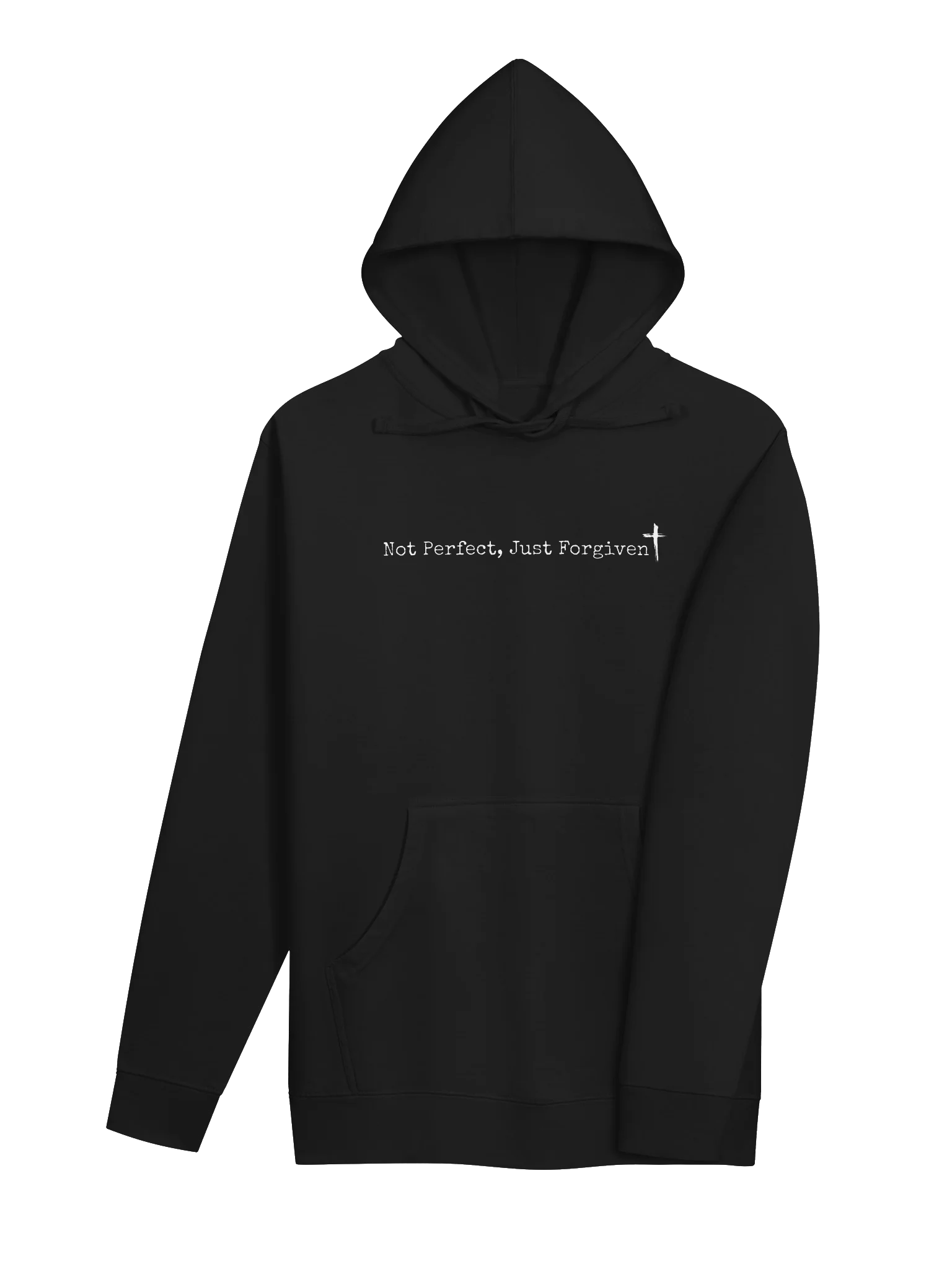 Not Perfect, Just Forgiven - white text product image (22)