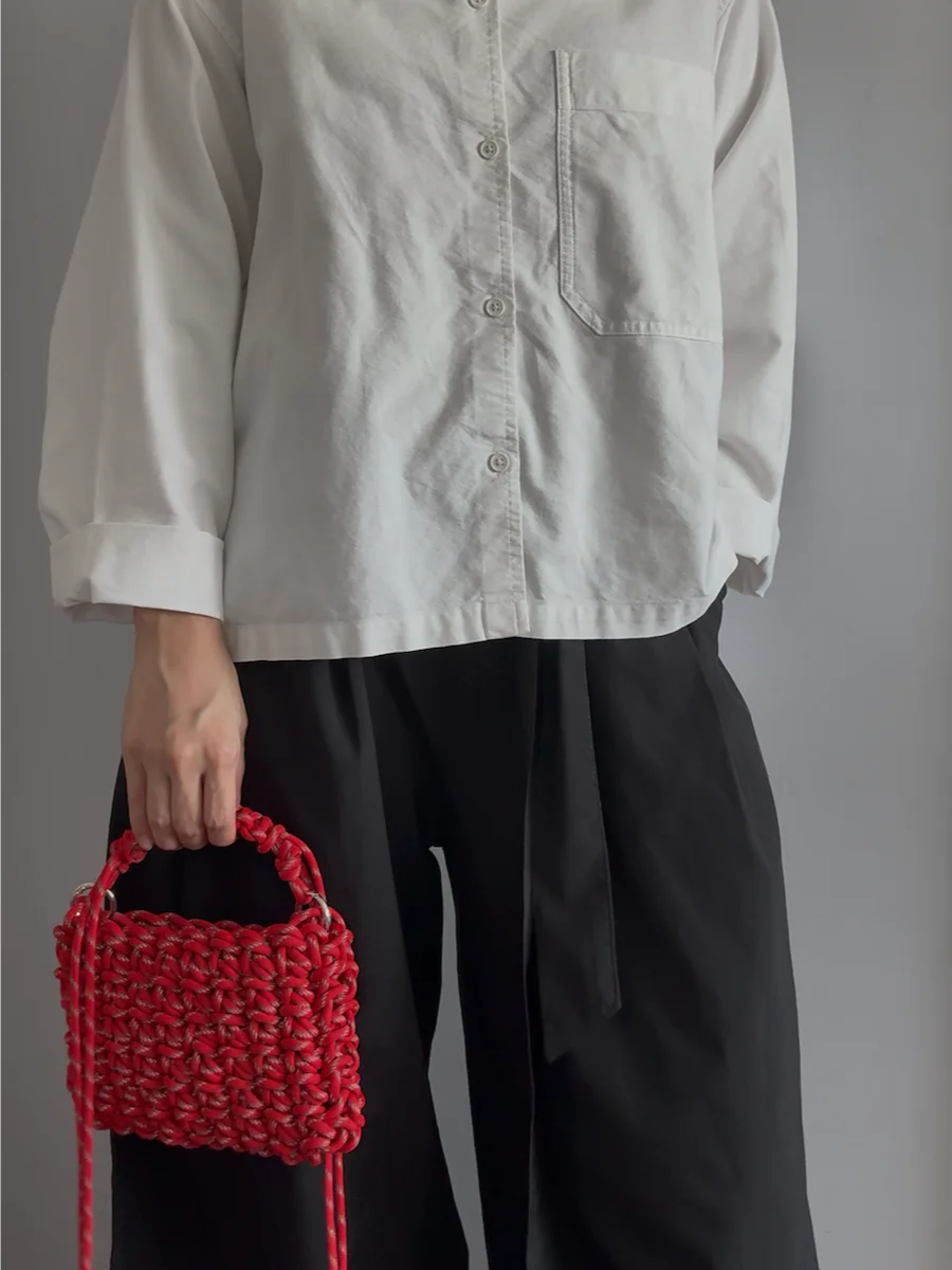 EMAN | The Easy Slouch Bag in Red product image (4)