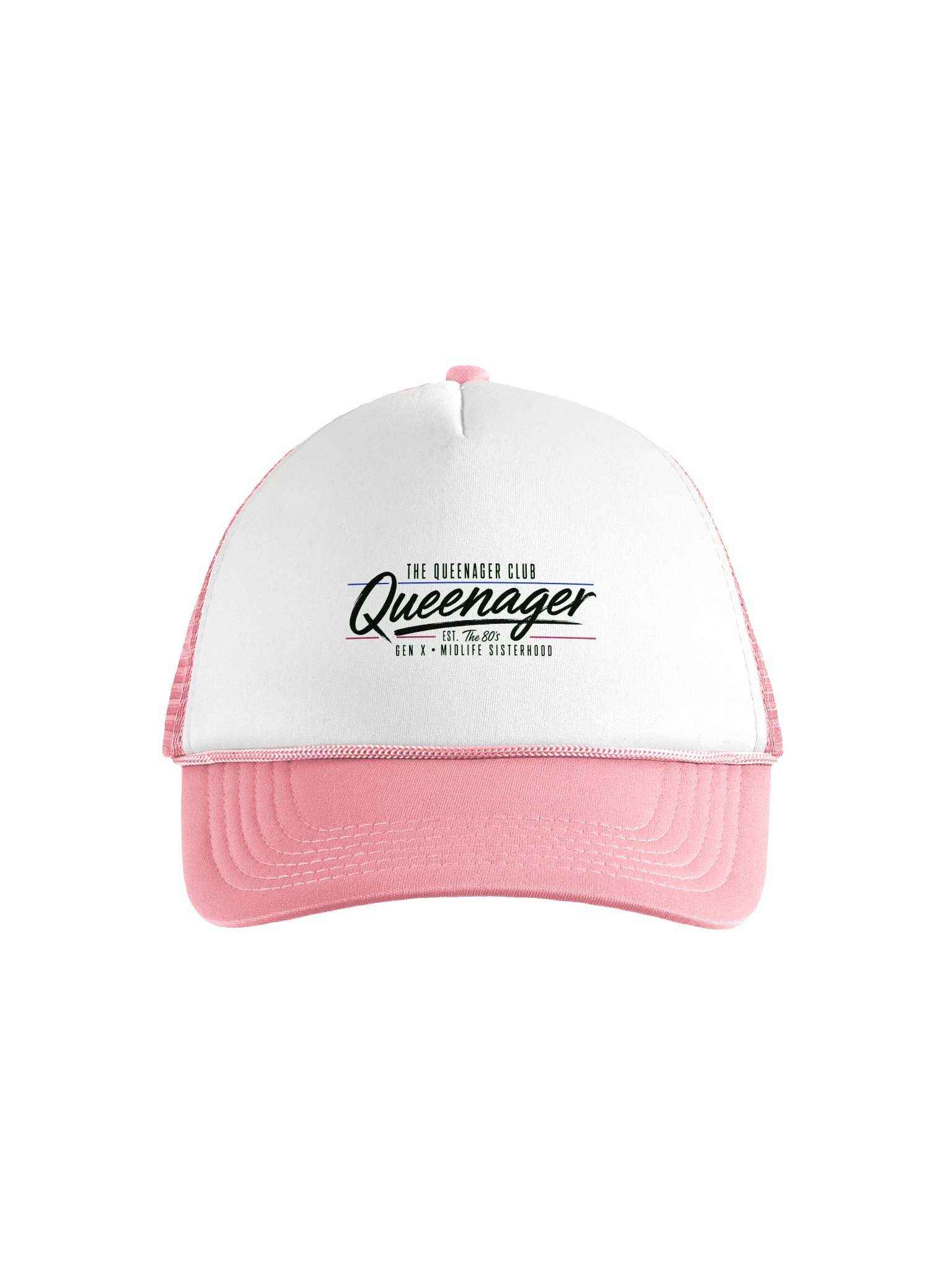 The Queenager Club Trucker Hat product image (1)