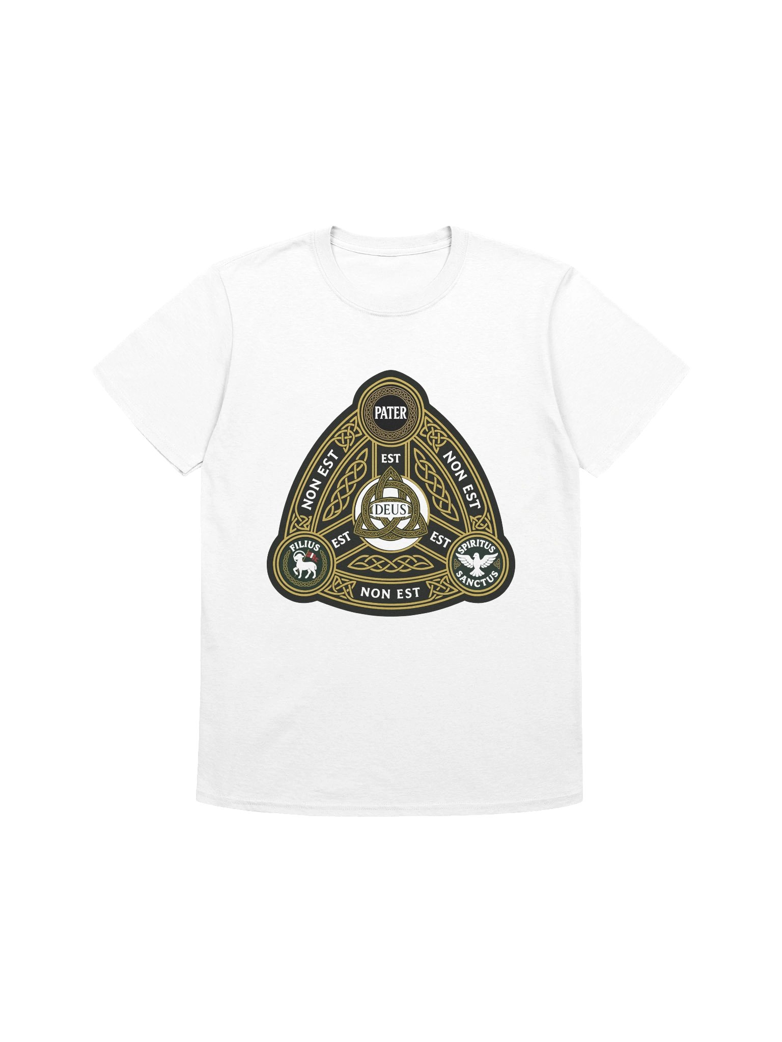 Scutum Fidei (shield of the Trinity) tee product image (1)