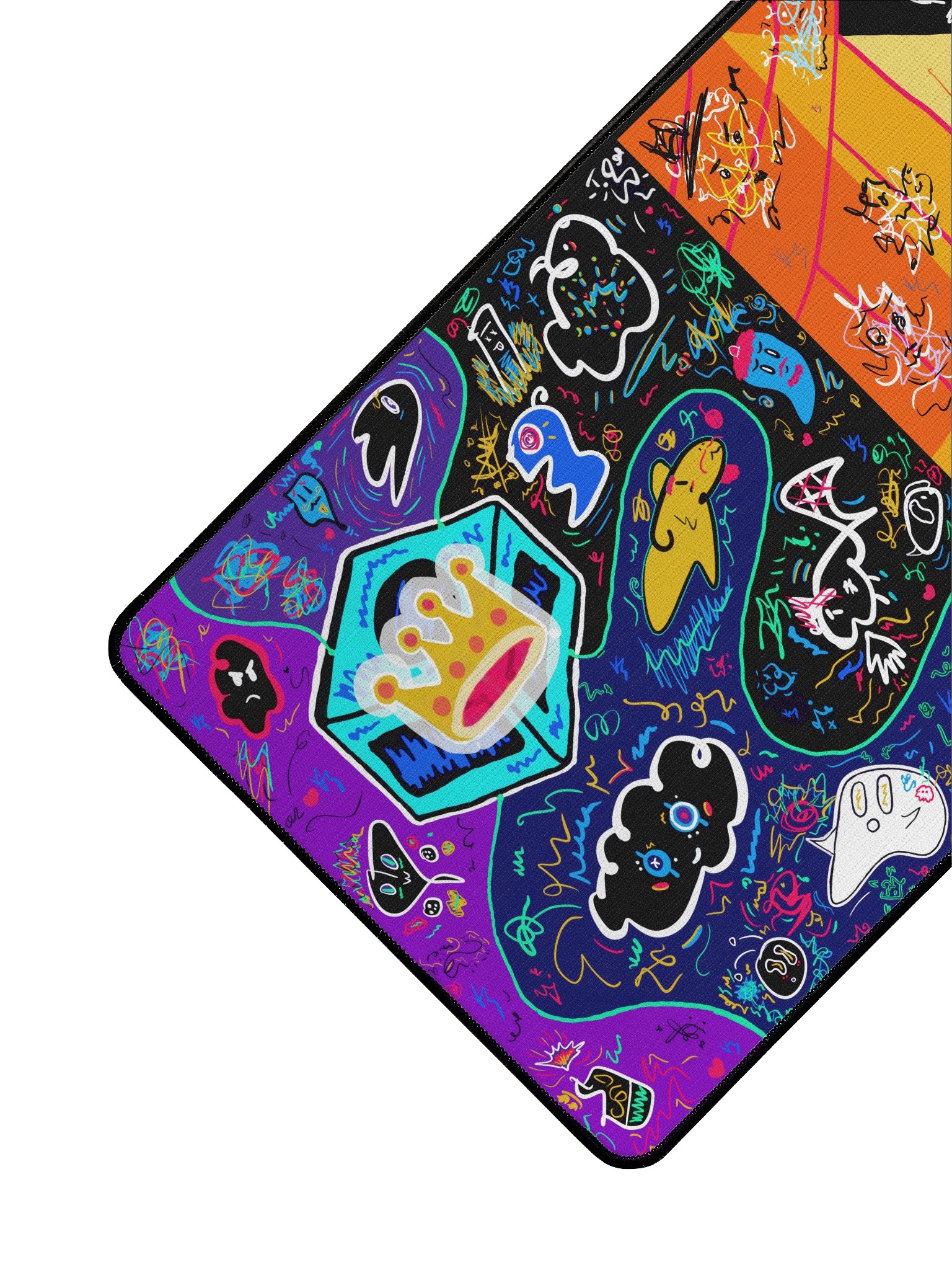 Kat + Her Doodlez Desk Mat (15.5" x 31.5") product image (2)