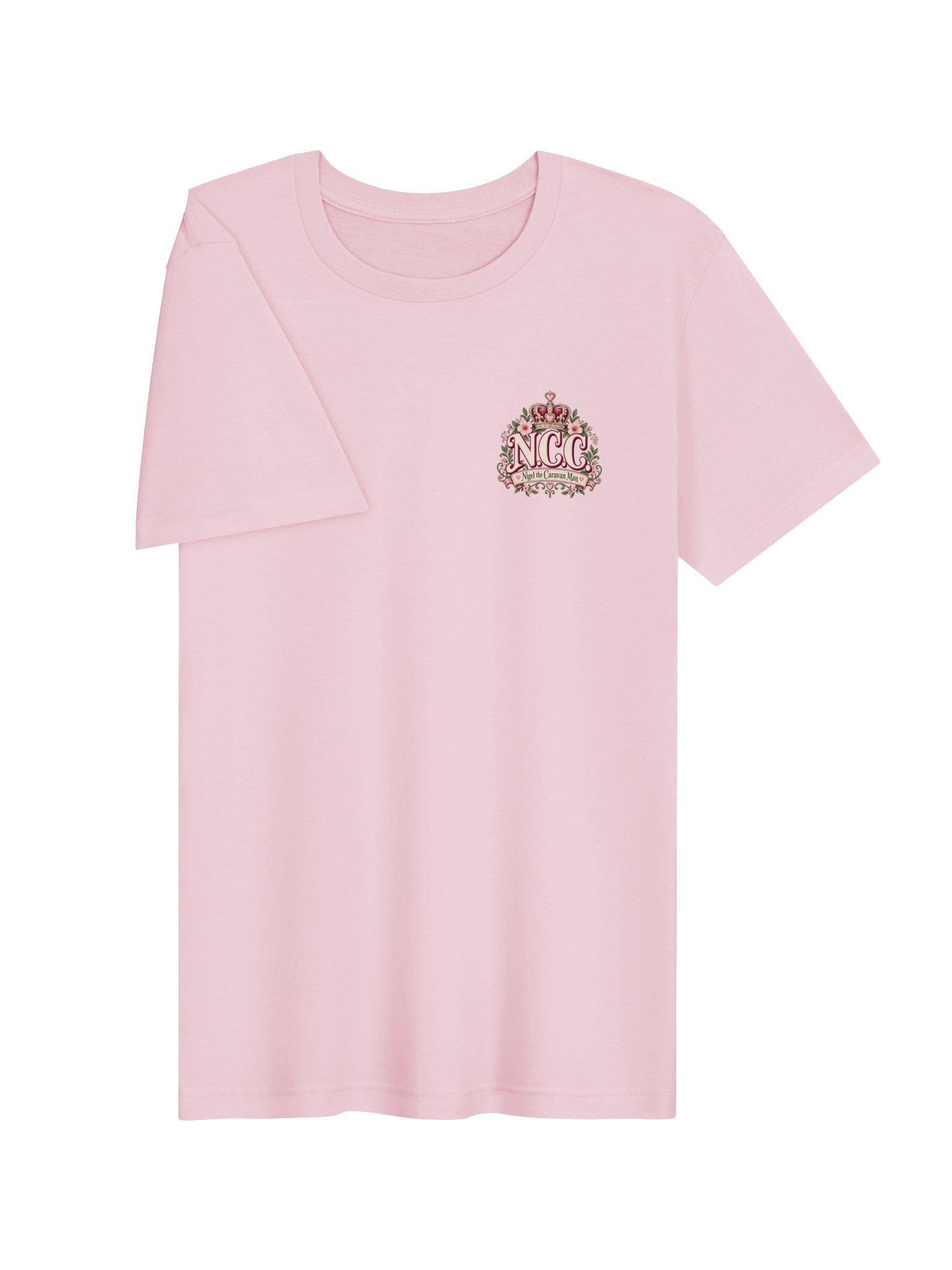 Nigel’s Caravan Club | Pink Floral Tee product image (3)