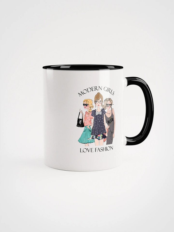Urban Chic Cartoon Women Ceramic Mug product image (3)