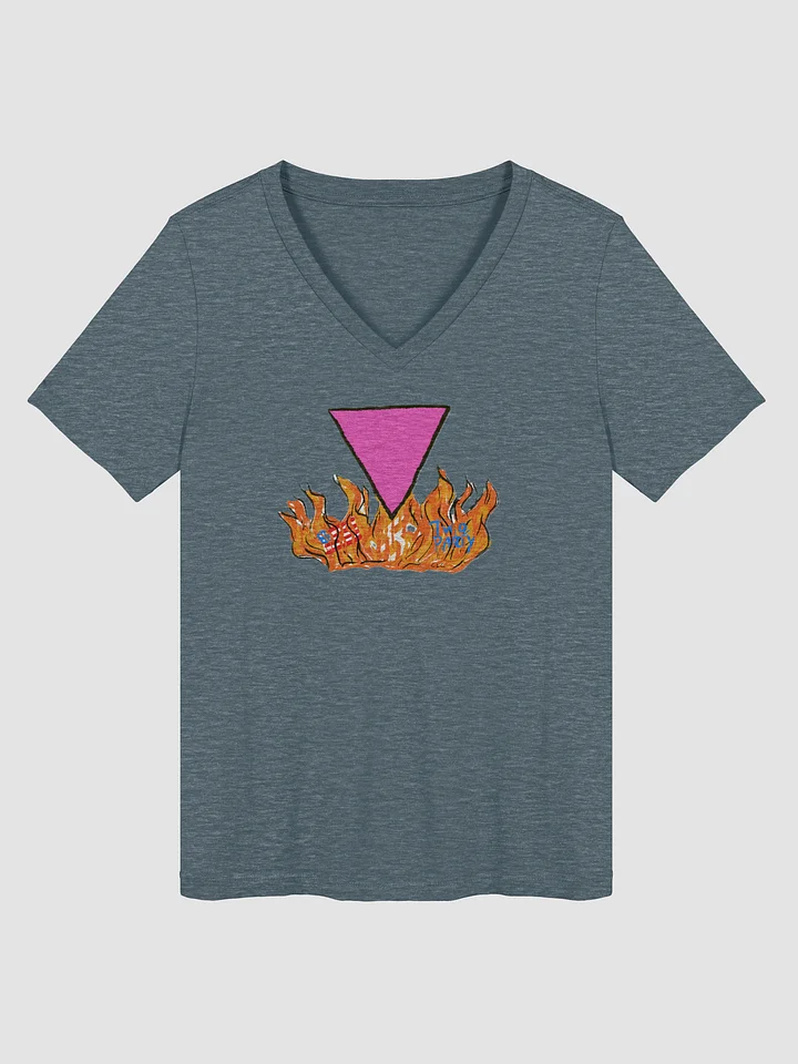 Burn It All Down V-Neck tee product image (3)