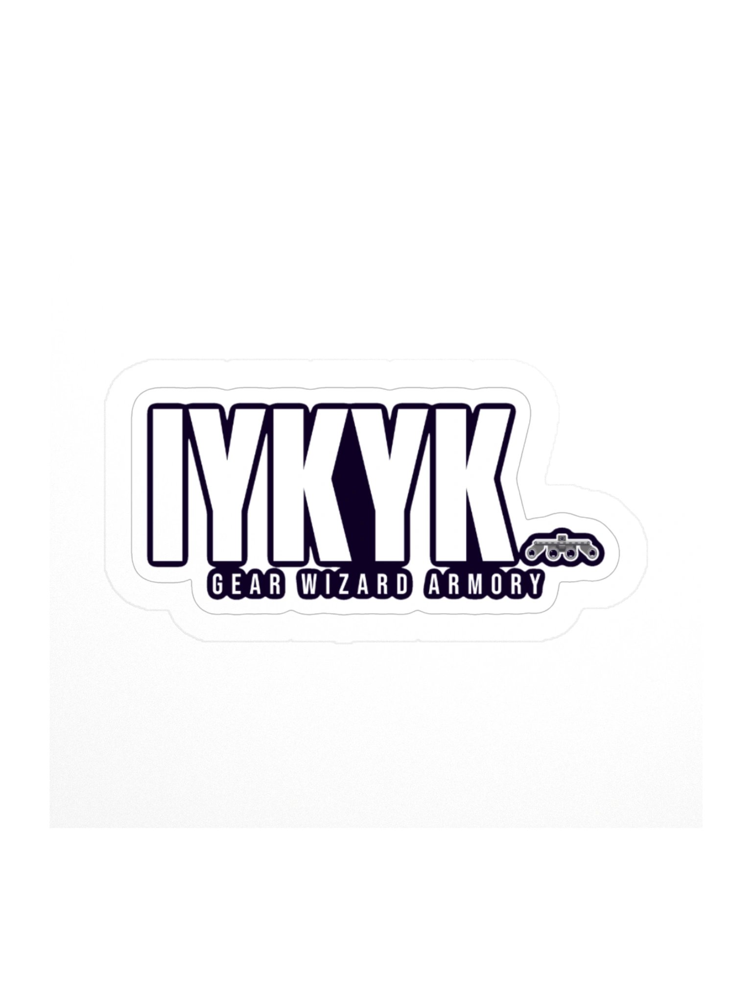 IYKYK Die-Cut Sticker product image (1)