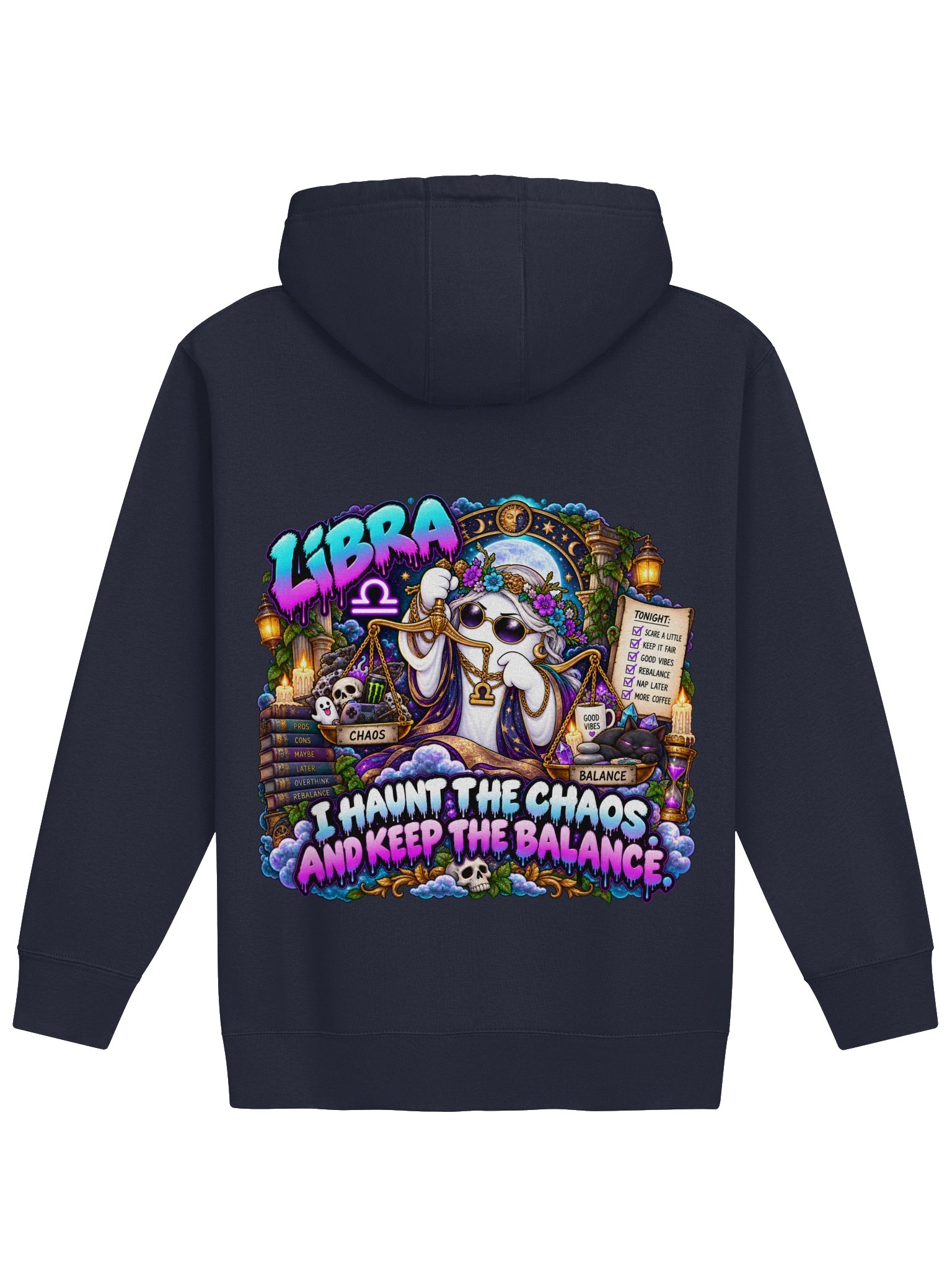 Get Ghosted | LIBRA | Signs As Ghosts Hoodie product image (58)