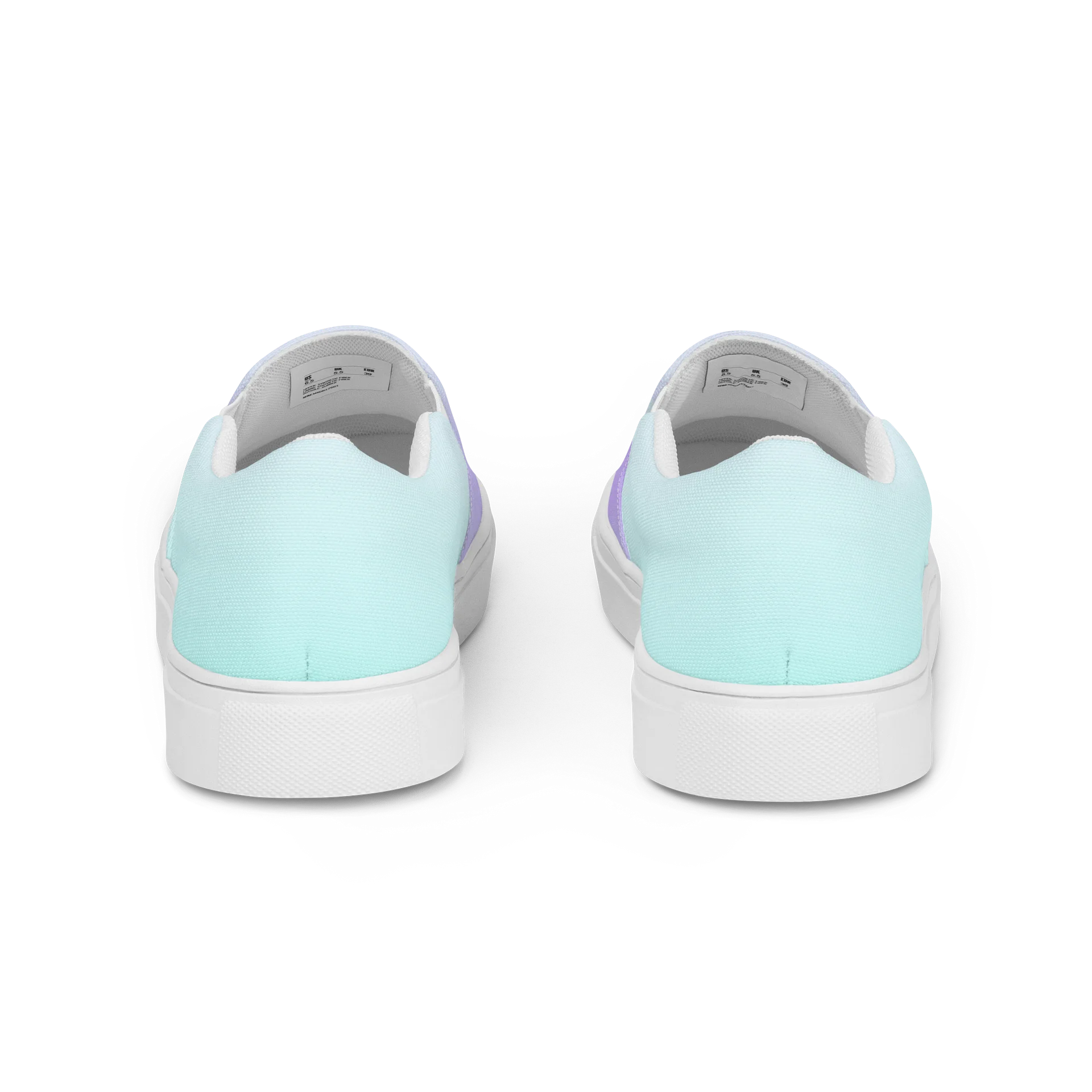 Pastel Gradient Slip-On Canvas Shoes product image (4)