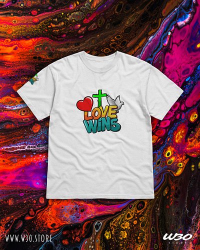 ❤✝🕊Love Wins Collection - £28🏷 (Comfort Colours Garment - Dyed Heavyweight T-Shirt)

The Agape Love of God is that love that ...