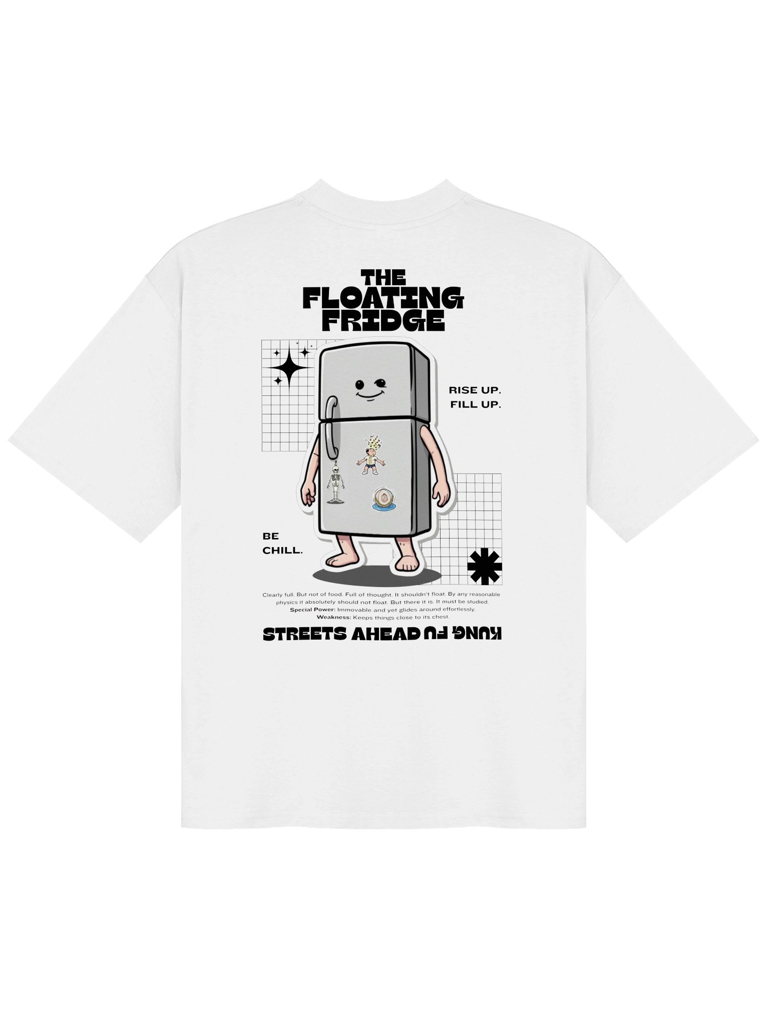 The Floating Fridge - Short Sleeve Shirt - White product image (6)