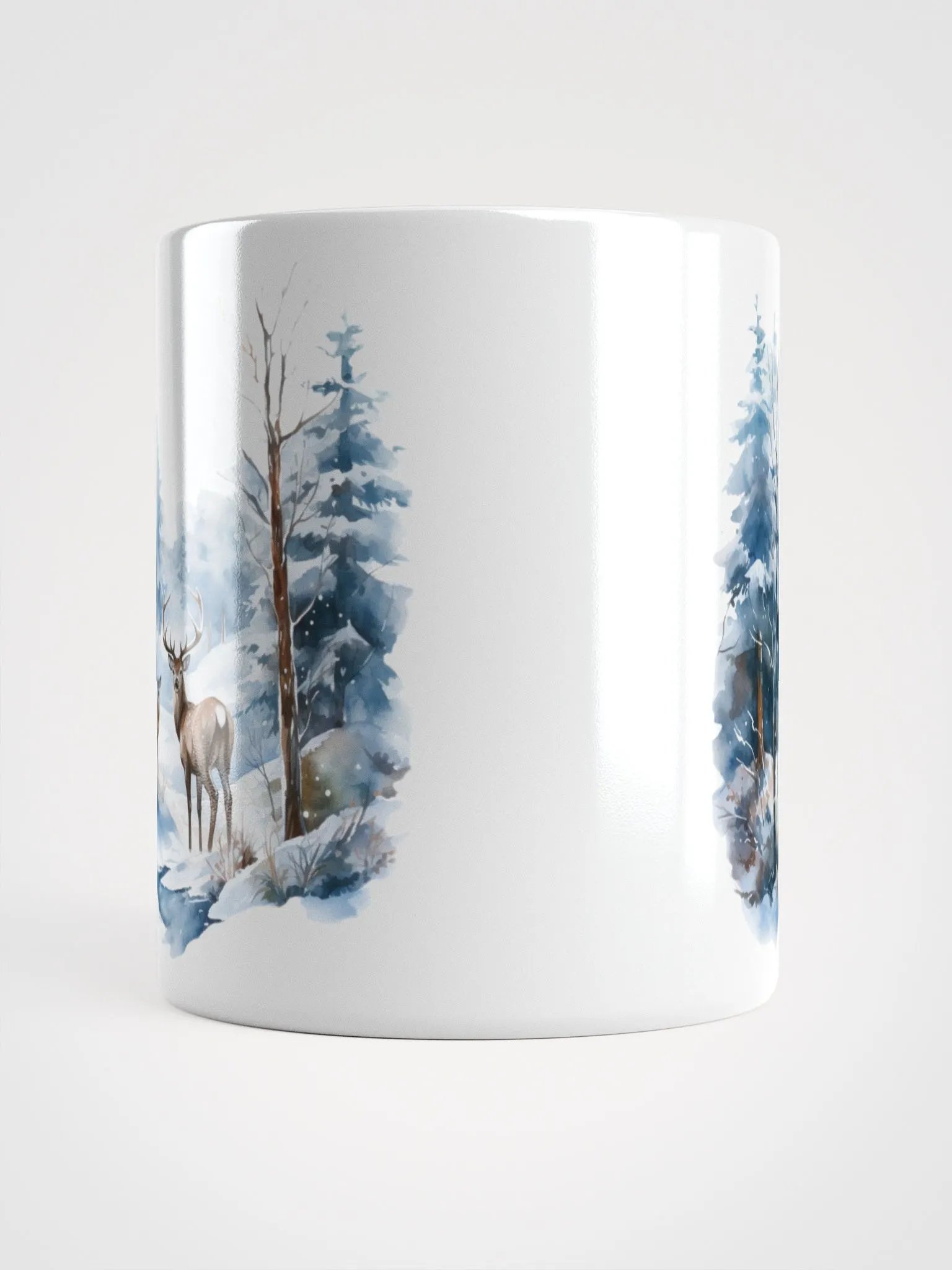 Deer Winter Woodland Mug product image (5)