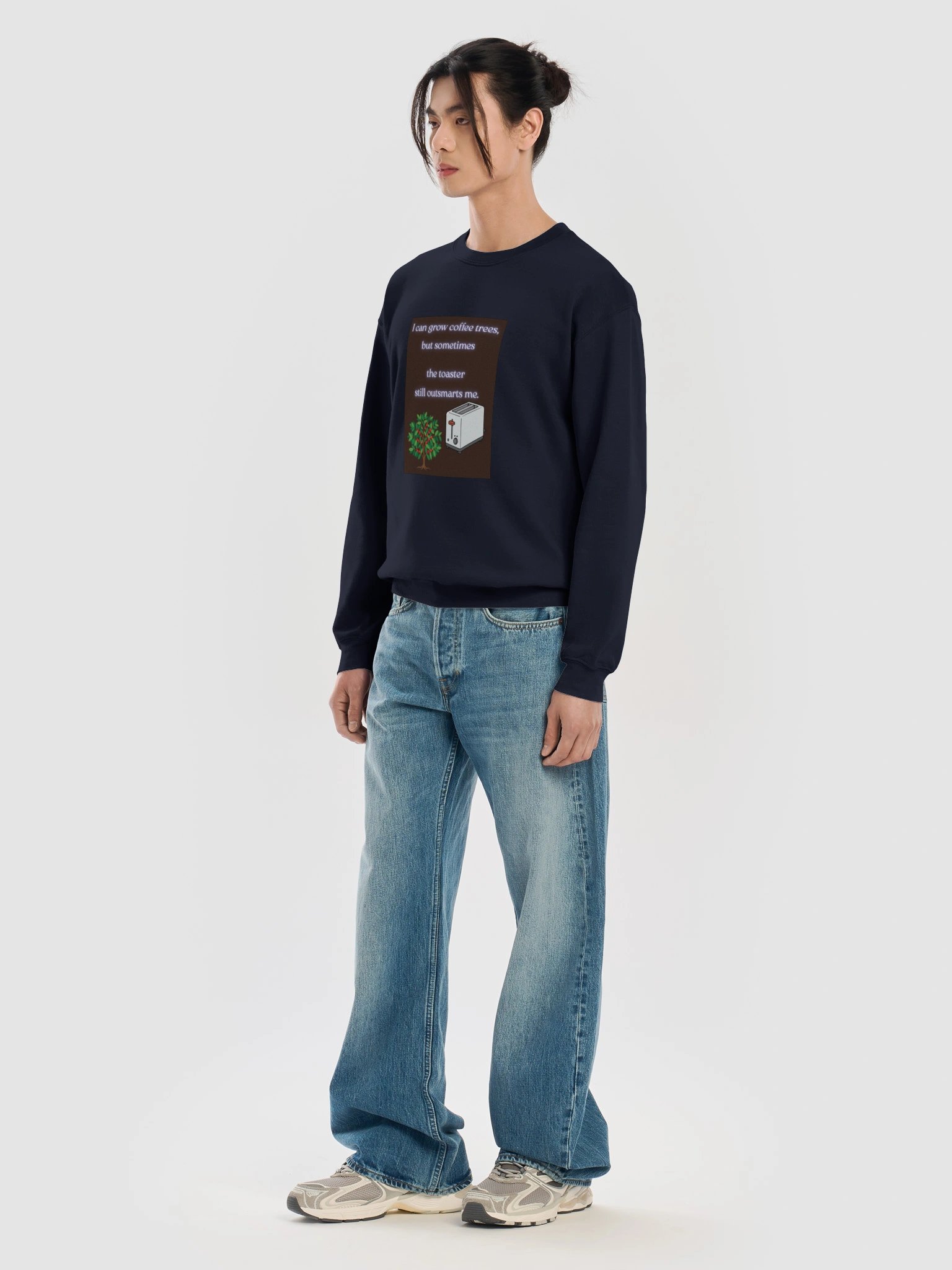 I Can Grow Coffee Trees, But the Toaster Still Outsmarts Me | Midwest American Coffee Sweatshirt product image (74)