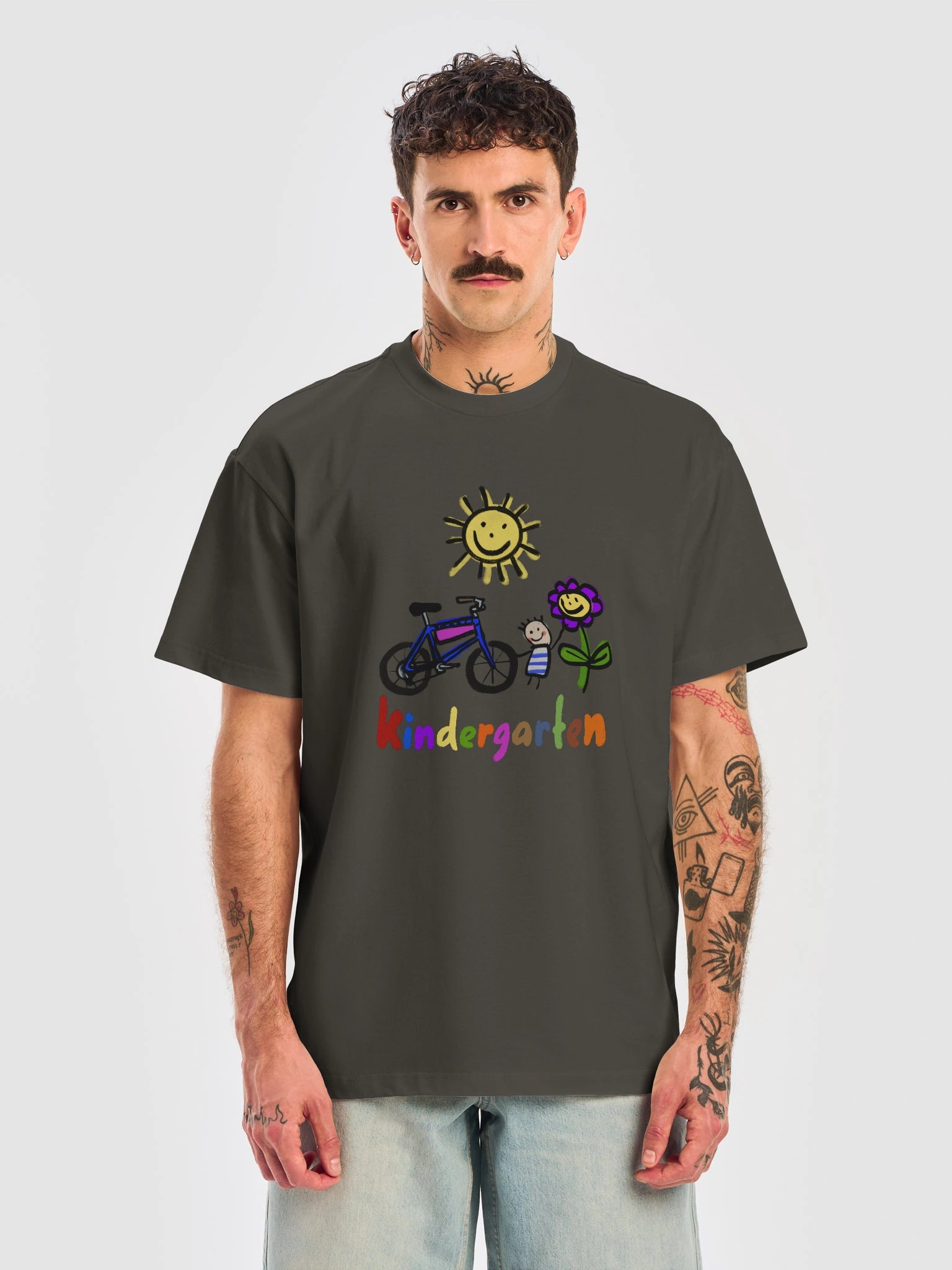 Heavyweight Oversized Kindergarten Tee product image (5)