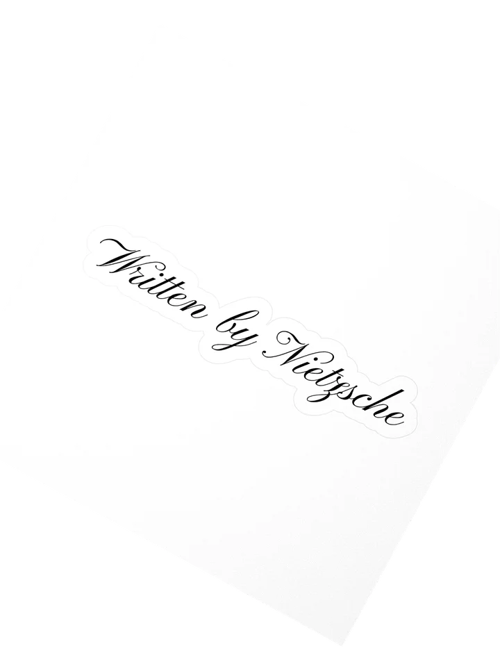 Written by Nietzsche product image (2)