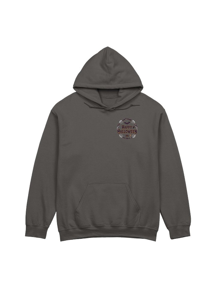 Autumnal Glow Halloween Hoodie – Cozy Pumpkin Jack-O'-Lantern Sweatshirt for Spooky Season product image (3)